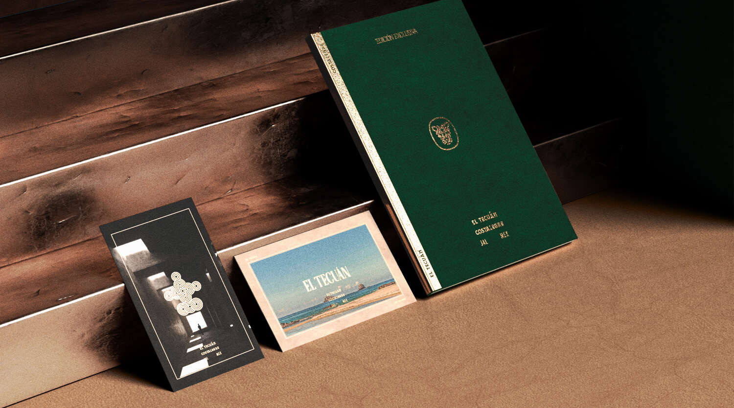 el tecuán branding real estate project collateral design mockups