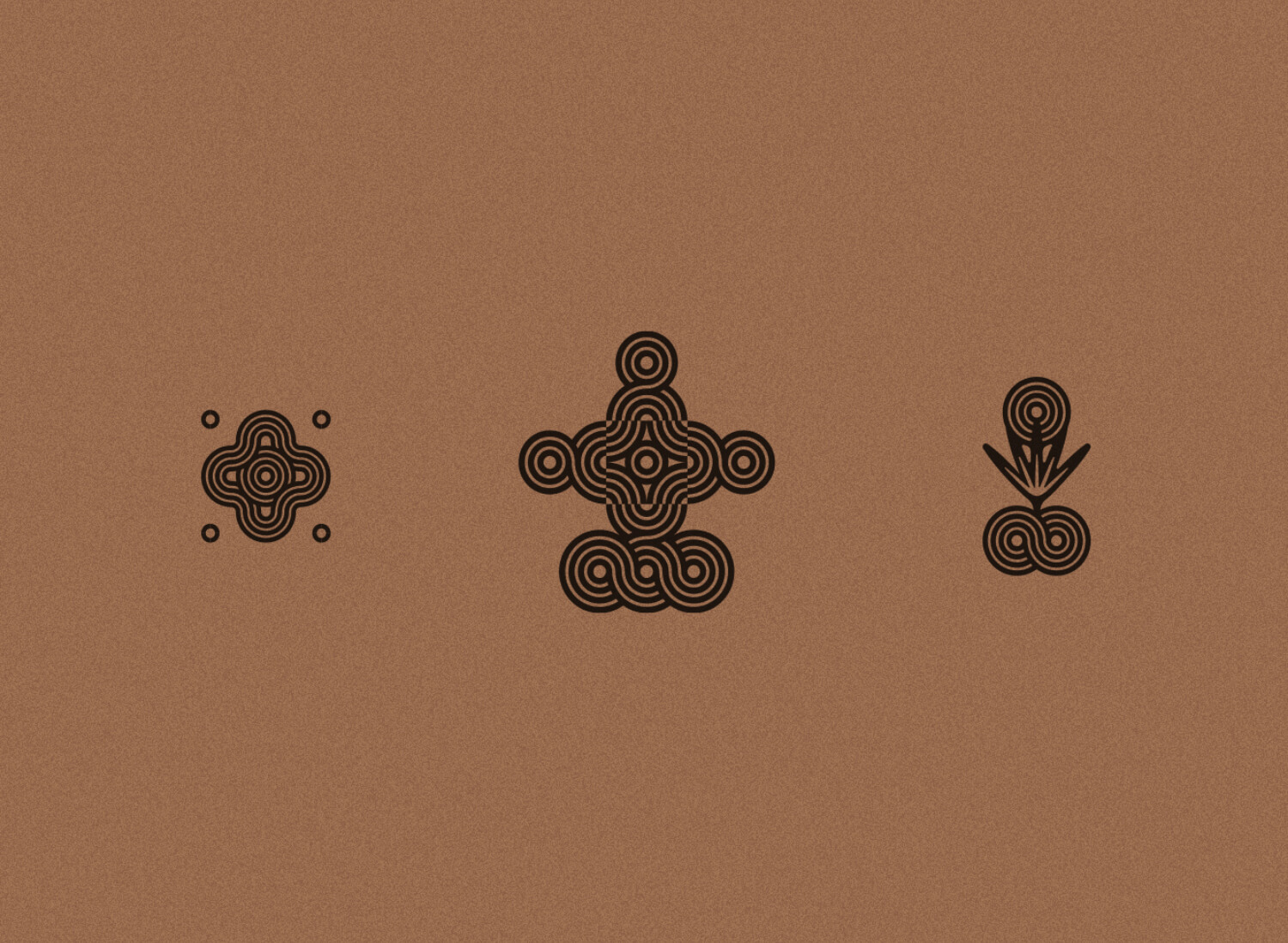 el tecuán graphic brand identity system