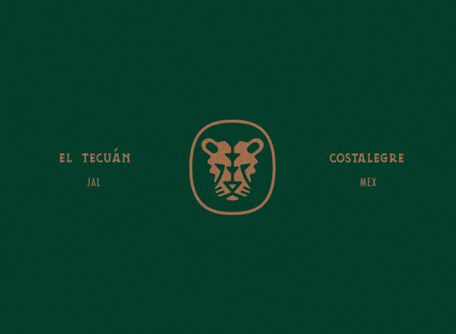el tecuán creative brand logo graphic design