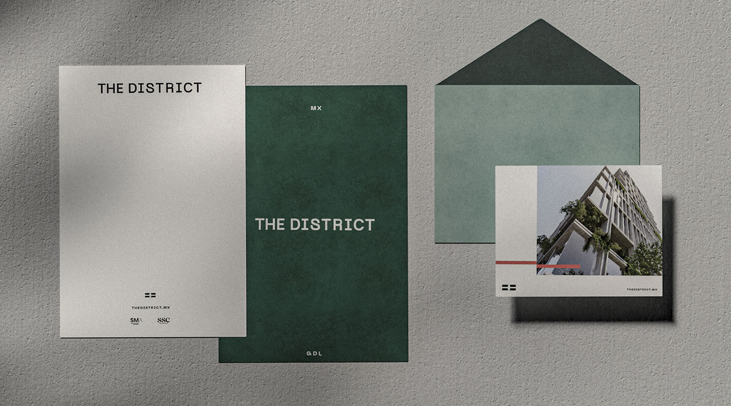 the district stationery brand elements